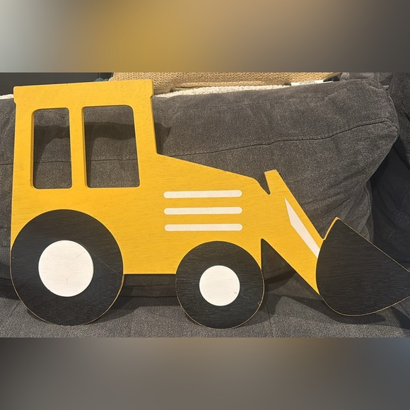 Hobby Lobby Other - Hobby Lobby Wooden Construction Vehicle Decor